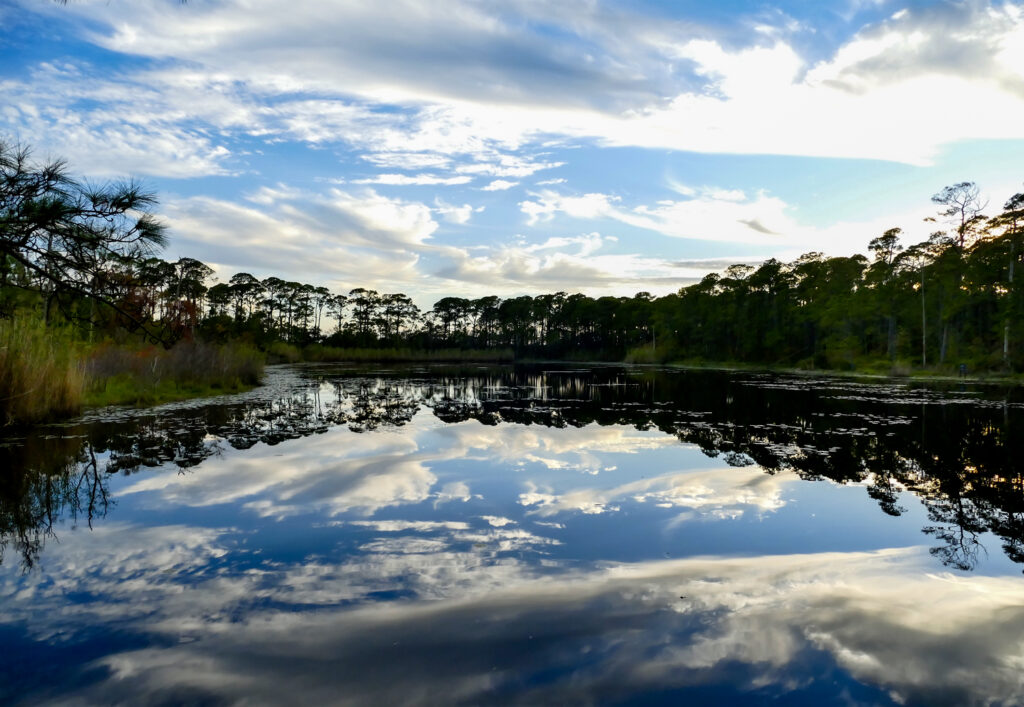 The Hidden Lake of Reflections